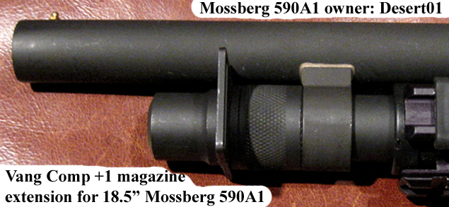 Shotgunworld.com • Choate 2 Round Extension On Mossberg 590a1